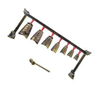 GOOHOCHY Ancient Chime Model Ornament Vintage Musical Instrument Miniature Bell Chime Decoration