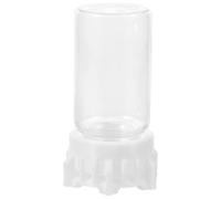 GOOHOCHY Ant Nest Water Feeder Glass and Plastic Feeding Device 20ml Capacity Easy to Install for Ants for Science Observation and Spring Build