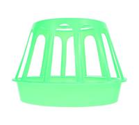 GOOHOCHY Anti-spill round Poultry Feeding Trough for Chickens, Ducks, and Geese - Sturdy Livestock Feeder Dish, Suitable for Farm and Backyard Use