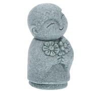 GOOHOCHY Aquarium Buddha Statue Outdoor Buddha Fish Tank Monk Statue Bluestone Sand Retro Simple Spiritual Significance Peaceful Ambiance Desktop and Temple Decor