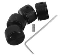 GOOHOCHY Audio Knob Metal Guitar Knobs Replacement Diameter Rotary Potentiometer Part for Keyboards DIY Electronics and Audio Equipment