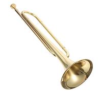 GOOHOCHY B Flat Trumpet for Boys and Girls Boys and Girls Trumpet Musical Instrument Toys Educational Learning Toy