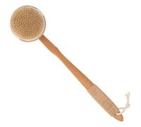 GOOHOCHY Back Exfoliating Brush with Long Handle Portable Bath Scrubber for Shower Comfortable Texture Easy Grip Durable Safe for Skin Health Improvement