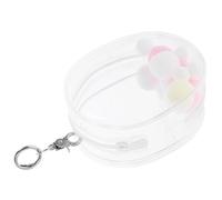GOOHOCHY Bag Color Doll PVC Design Carrying Hanging Portable with Convenient Stylish Display Pouch Random and for Small Dolls Clothes Outdoor and School Bag for Baby