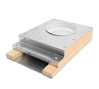 GOOHOCHY Bee Water Feeder in Hive Feeder Stable Aluminum and Wood Watering Device Check Sugar Syrup Levels without Opening Beehive for Bees Beekeeping Equipment