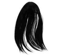 GOOHOCHY Black Hair Topper Clip in Extensions Comfortable Fit Lightweight and Invisible Design Thickens Sparse Hair for Women for Daily Life and Travel Use