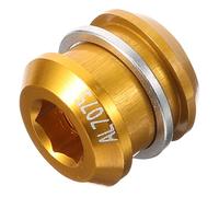 GOOHOCHY Blow Screw for Snare Drum Aluminum Alloy Material Replacement Air Vent Drum Part for Screws and