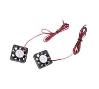 GOOHOCHY Brushless Cooling Fan with 2 Pin Connector Plastic Material 4pcs 4010 Dc 12v High Performance and Easy to Install for 3d Printer Hot Ends and Extruder for DIY 3d Printer