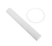 GOOHOCHY Buddhist Singing Bowl Mallet Set with Sheepskin Striker and White Cushion Crystal Tibetan Music Bowl Stick for Meditation Striker Accessory