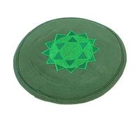 GOOHOCHY Buddhist Sound Bowl Mat Delicate Religious Sound Bowl Rounded Pad for Meditation Mat and Cushion Designed As Religious Prop Tibetan Prayer Wheel Use