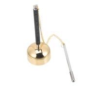 GOOHOCHY Buddhist Temple Ritual Copper Chime Hand Crafted Musical Instrument Dharma Ritual Utensil Fish Buddha Tool