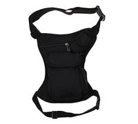 GOOHOCHY Canvas Drop Leg Bag for Outdoor Sports Unisex Thigh Pouch with Capacity Wear Resistant Zip Closure for Hiking Climbing and Travel