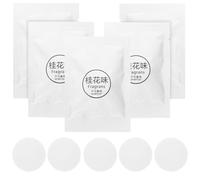 GOOHOCHY Car Air Freshener Refills 12pcs White Pe Aromatherapy Tablets for Vent Clips Creating Relaxing Atmosphere