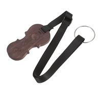 GOOHOCHY Cello Slip Mat Wooden Endpin Stopper Nonslip Cello Cushion Metal Strap for Practice and Performance