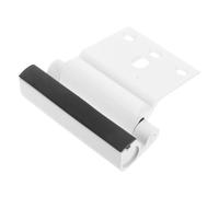 GOOHOCHY Childproof Aluminum Security Door Lock with Screws Reinforcement Latch Guard Plate for Inward Swinging Inner Doors White Installation Enhanced Forced Protection