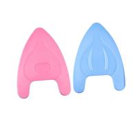 GOOHOCHY Children Swimming Kick-boards and Floating Boards Set, 2 Pieces Swim Training Pads, Creative Floating Cushions for Boys and Girls Learning to Swim, Random Colour, Lightweight and Sturdy