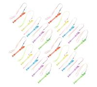 GOOHOCHY Clarinet Recorder 20pcs ABS Plastic 6-Hole Wind Instruments for Adults Boys and Girls Beginner Practice Clarinet Set Candy Colour Musical Instruments