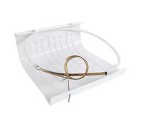 GOOHOCHY Commercial Fridge Evaporator Plate 27X21Cm Aluminum Cooling Panel with Bent Edge, Refrigerator Freezer Spare Part for Preservation Cabinet, Blow-Formed Evaporator Accessory