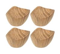 GOOHOCHY Cooking Pot Lid Knobs Heat Resistant Bakelite Universal 4pcs Pot Lid Handle Replacement and Comfortable Gripping Frying Pan Use