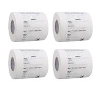 GOOHOCHY Creative Printed Toilet Tissue with Chemistry and Physics Formulas, 4pcs Set, Soft and Absorbent Pattern Toilet Paper for Home and Classroom Use