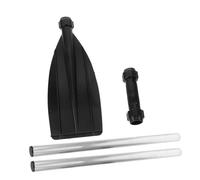 GOOHOCHY Detachable Kayak Paddle with Plastic Blade and Ultralight Aluminum Alloy Handle Long Hand Oar for Inflatable Boats Canoes and Paddleboards for Sea Fishing and Rough Water Use