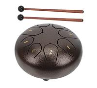 GOOHOCHY Diatonic Ethereal Drum Steel Tongue Drum Musical Instrument for Boys and Girls Adults Playing at Home Meditation
