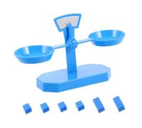 GOOHOCHY DIY Science Experiment Balance Scale for Blue Lever for Montessori Math and Science Learning Safe Preschool and Elementary Teaching Instrument for Hands Stem Education