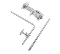 GOOHOCHY Drum Cowbell Holder Clamp Metal Expansion Drum Tom Mount Rod Holder Lock Percussion Instruments Accessory for Studio Live Shows