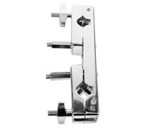 GOOHOCHY Durable Cymbal Holder Clamp for Drum Kits Cowbell Extension Bracket Lightweight and Compact Design Fit for Various Instruments Reliable Drum Set Accessory