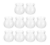 GOOHOCHY Ecological Vessel 10Pcs Micro Landscape Planters for Succulent Planting and Home Table Decoration