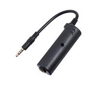 GOOHOCHY Electric Guitar Converter Audio Interface for Smartphone Compact Guitar Effects for Bass Line Instruments Portable Design for Sleek Finish