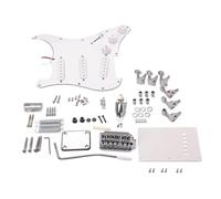 GOOHOCHY Electric Guitar Diy Kit Guitar Building Kit Style Design for Beginner and Practice