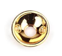 GOOHOCHY Electric Guitar Jack Plate Screws Guitar Jack Socket for Fits Metric Thread Golden Finish Easy Installation Compatible Standard