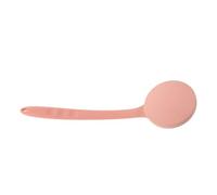 GOOHOCHY Ergonomic Back Lotion Applicator with Curved Brush Head Long Handle Skincare Tool for Even Cream Application Slip-Resistant Pink Wand for Reach Areas Reusable Body Moisturiser