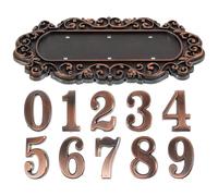 GOOHOCHY European Style Door Number Plaque Creative Hanging Design for Residential Communities Villas Office Wall