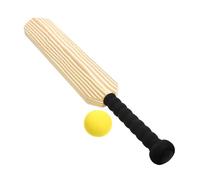 GOOHOCHY EVA Cricket Bat and Stumps Lightweight Indoor Outdoor Sports for Interaction Reusable Paddle Game for Boys Develop Coordination and Balance