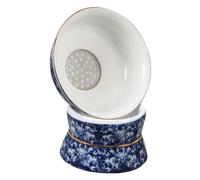 GOOHOCHY Fine Mesh Ceramic Tea Infuser Tea Strainer Filter Tea Sieve Strainer Craftsmanship Beauty Tea Lovers' Essential