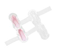 GOOHOCHY Finger Protectors 2pcs PVC Gel Covers Stabilize Fingers Prevent Re-Injury for Sports Typing and DIY