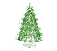 GOOHOCHY Five Pointed Star Christmas Tree Decoration Crystal Mini Xmas Tree Desktop Ornament