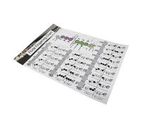 GOOHOCHY Flute Chord Chart Music Chord Poster for Beginners Useful Flute Note Reference Guide Wall Chart for Student Practice