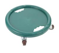 GOOHOCHY Four-Wheel Abdominal Exercise Roller with Balance Rotating Disc and Silent Gliding Wheels, Multifunctional Core Training Fitness Gliding Discs for Home Workout, Green Ab Workout