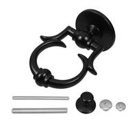 GOOHOCHY Front Gate Knocker Door Knocking Ring Zinc Alloy Door Knocker Handle with Clear Sound for Entrance