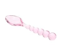 GOOHOCHY Glass Stirring Spoons for Coffee and Tea Artistic Glass Utensils for Cold Drinks Ice Desserts and Cocktails Health Friendly and Easy to Clean for Home Bar and Party Use