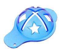 GOOHOCHY Golf Ball Alignment Marker Blue Abs Stencil Tool for Accurate Aim Alignment and Faster Pace of Play Suitable for Putting and Rough Golf Scenarios Beginner and Experienced Golfers