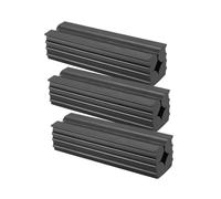 GOOHOCHY Golf Grip Kit Rubber Vise Clamp for Golf Shaft Repair Reshaft Clamp with Non-Slip Grip Function 3Pcs Professional Club Maintenance Tool for Golfers Home Workshop Use