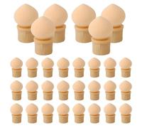 GOOHOCHY Gradient Shading Pen Tips 50Pcs Nail Art Sponge Pen Heads for Ombre Nail Techniques for DIY Use 1'