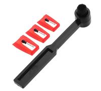 GOOHOCHY Gramophone Needle Replacement Stylus Vinyl Record Cleaner Brush and Pin for Turntable Player Maintenance
