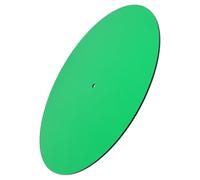 GOOHOCHY Green Acrylic Turntable Mat Anti-static Vinyl Record Player Platter Pad Vibration Reducing Slipmat for Sound Noise Dampening