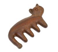 GOOHOCHY Green Sandalwood Scalp Comb Head Massage Tool Acupuncture Comb for Circulation Home Massager