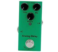 GOOHOCHY Guitar Delay Pedal Analog Echo Effect Bypass Switching Compact for Electric Guitar Metal Shell Unique Delay Sounds Deep Finish